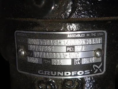 USED GRUNDFOS 29N64012114XX0X25R1P