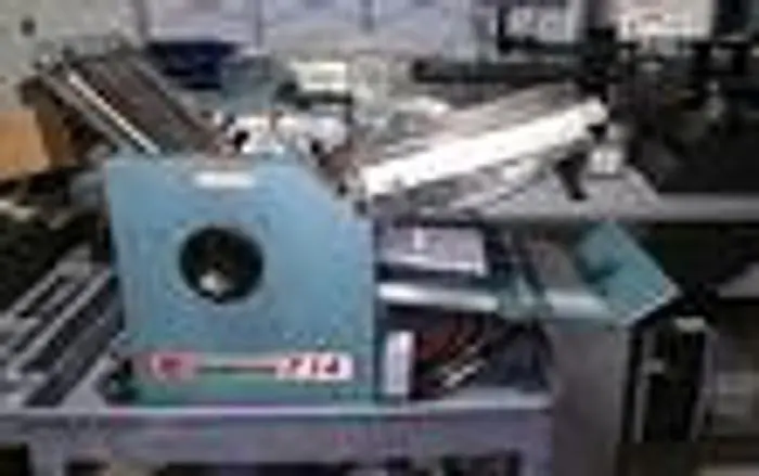 Used BAUM 714 WITH ULTRA-FOLD AND VACUUM PUMP Paper Folders Texas US | Lonestar Mailing Solutions #1494553