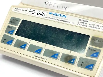 Used McKesson McKesson XT620M S AccuCount Class II Balances Michigan US | Maverick Industrial Sales #1398051