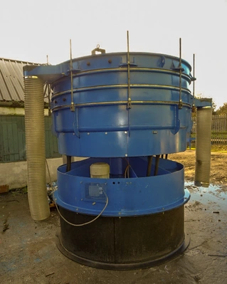 Allgier Three deck  M/S Tumbler sieve 1800 mm dia