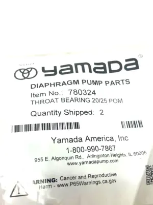 New | in-Stock YAMADA THROAT BEARING 20/25 POM Bearings | Maverick Industrial Sales #1106954