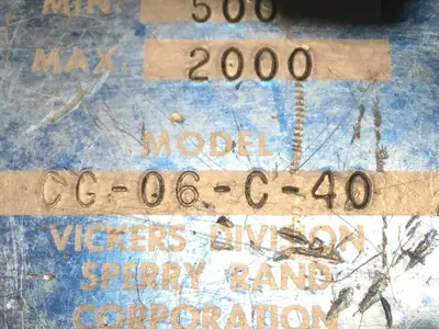 USED VICKERS CG06C40