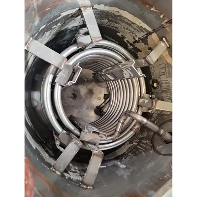 Used 75 Gallon Stainless Steel Wall-Insulated Coil Heat/Cool Tank