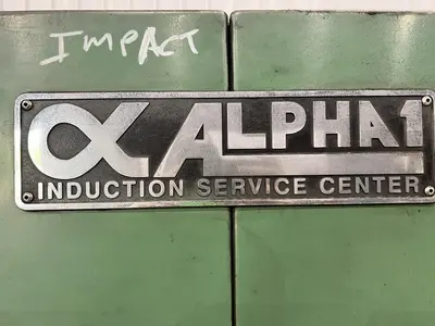 550 kW ALPHA-1 INDUCTION HEAT POWER SOURCE, COIL MODULE STATION & CONTROLS: STOCK #19947