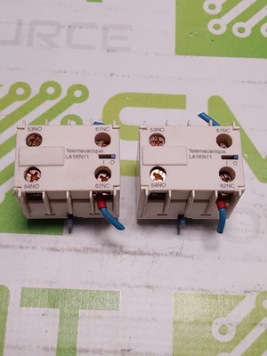 SCHNEIDER ELECTRIC LA1KN11 AUXILIARY CONTACT BLOCK