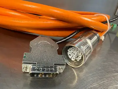 Bosch Rexroth R911372089/AE RH2-022DBB-NN-010.0 Servo Drive Cable (2.6.5)