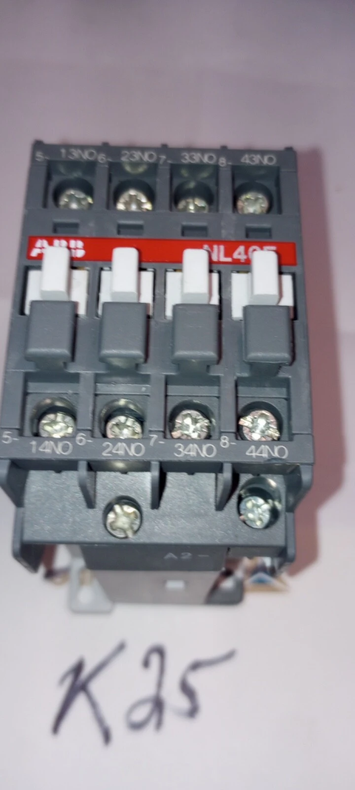 USED ABB NL40E Contactor relay