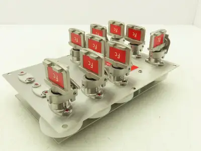 Allen Bradley 440T-MKEXE22ECFCFCFCFCFCFCFCFC 9 Key Interlock Exchange Switch