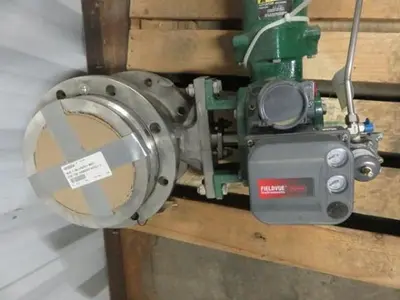 Fisher 8″ V150 V-Ball Control Valve (new)
