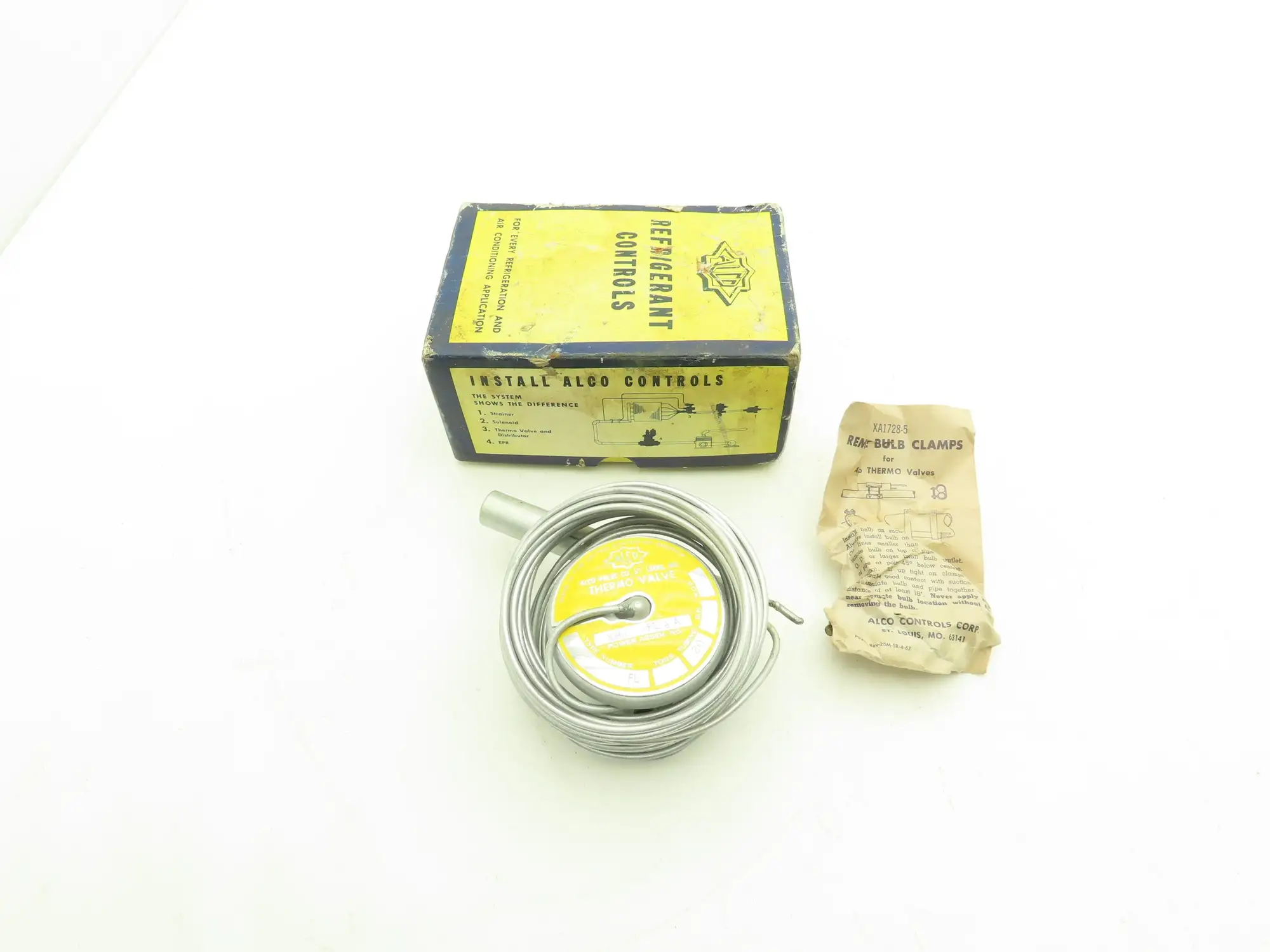 Alco XB1024FL 4A Temperature Control Thermo Valve With Capillary Tube & Bulb