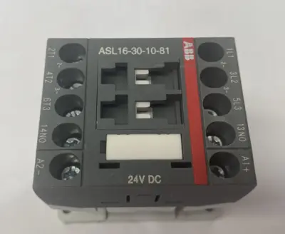 Used ABB 3-Phase Motor Contactor 24VDC 3-Pole PLC Contactors Michigan US | Maverick Industrial Sales #1392653