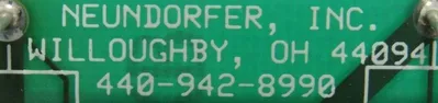REFURBISHED NEUNDORFER MVC4-NTF INTERFACE BOARD MVC4NTF