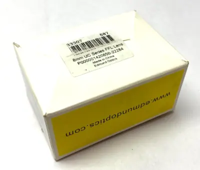 NEW EDMUND OPTICS TECHSPEC 8MM UC SERIES FIXED FOCAL LENGTH LENS