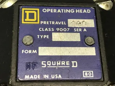 USED SQUARE D 9007-AEQ2699