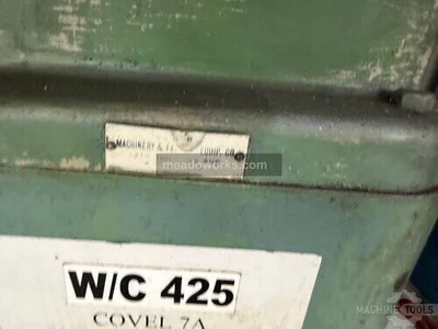 Used COVEL 7A Reciprocating Surface Grinders Illinois US | Meadoworks #1492059