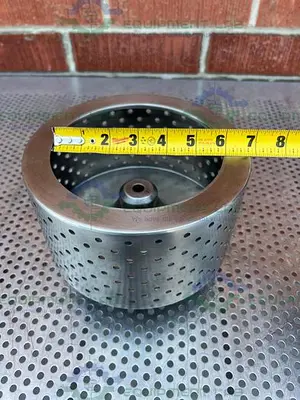 Unbranded  Sieva 3 Stainless Steel Perforated Centrifugal Basket / Rotor