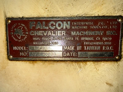 Used FALCON FM-33H Vertical Mills Illinois US | Aucto #1307361