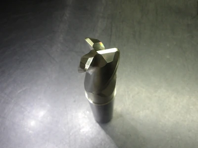 GWS 1" 3 Flute Carbide CR Endmill 1" Shank .12" R 35010020N34120C5 (LOC2589)