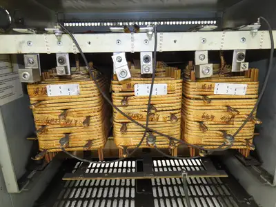 Powertran 3TB22-75K-C Stepdown Power Transformer 75kva 3Ph HV 480 LV 208Y/120