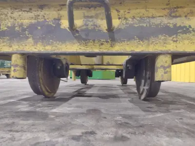 16 TON (32,000 LBS) x 46" x 80" HEAVY DUTY RAIL MOUNTED PORTABLE TRANSFER CART: YOBRO #24227