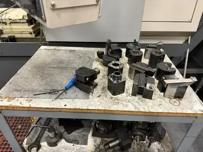 Used 2014 OKUMA GENOS L300E-MY CNC Lathes Ohio US | Toolquip, Inc. #1558177
