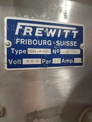 Frewitt 6" Fitzmill Stainless- Pharma