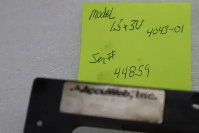 POINT SOURCE ACCUWEB 1.5 X 3U 4043-01/ ACCUWEB 121002 PDG P5 STOCK 1717