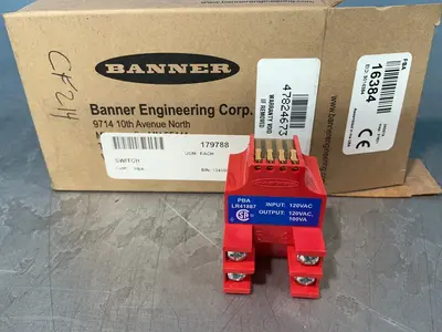 Used BANNER ENGINEERING PBA Relays & Switches Ohio US | HGR 24 #1507805