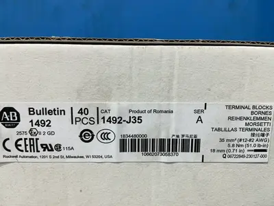 Used ALLENBRADLEY 1492J35 Terminal Blocks Ohio US | HGR 24 #1463263