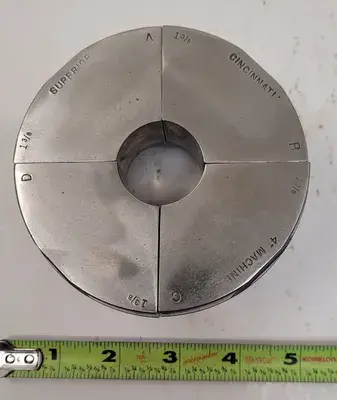USED SUPERIOR CINCINNATI COLLET PAD