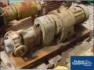 Used Waukesha Cherry-Burrell 1.5" WAUKESHA GEAR PUMP, S/S, 5 HP Pumps Ohio US | Federal Equipment Company #125178