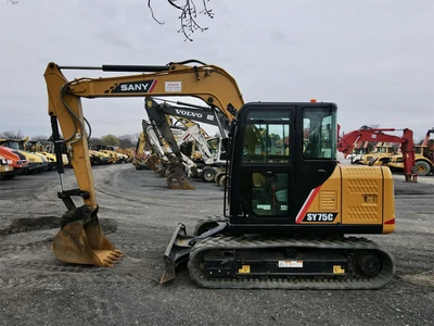 Used 2022 SANY SY75C Crawler Excavators | Abele Tractor #1342853