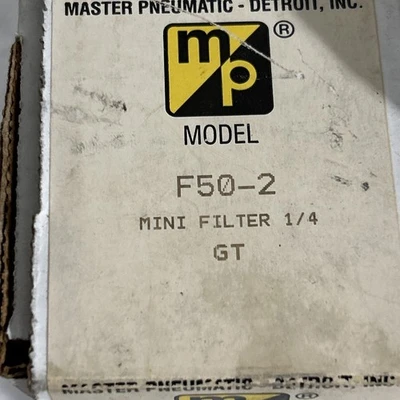 NEW MASTER PNEUMATIC-DETROIT F50-2