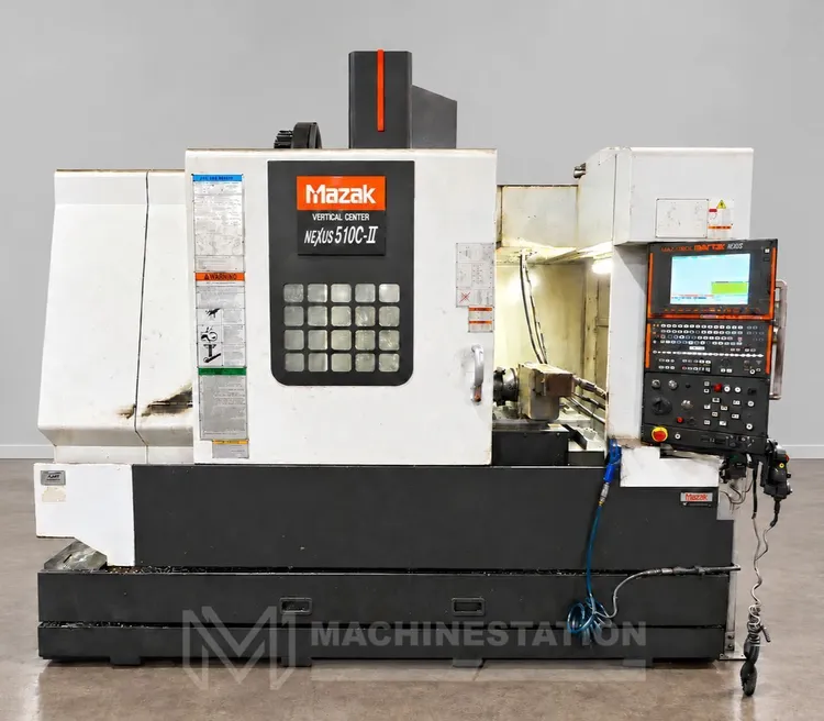 Used 2007 MAZAK VERTICAL CENTER NEXUS 510C-II Vertical Machining Centers California US | MachineStation #1538010