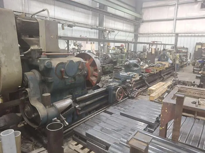 American Engine lathe, 40" x 300", 22" SOCS, 40 HP, 750 RPM, ID17808