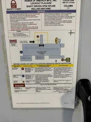 ANDERSON COOK MARAND #340E-30 Spline Rollers | Machinery Intl. Corp. (21)