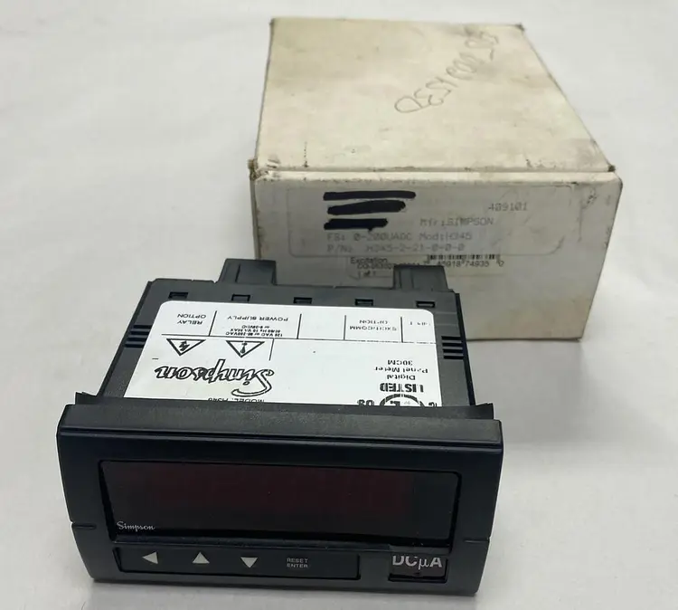 New | in-Stock SIMPSON H345 Meters - Misc | Surplus Asset Holdings #1206803