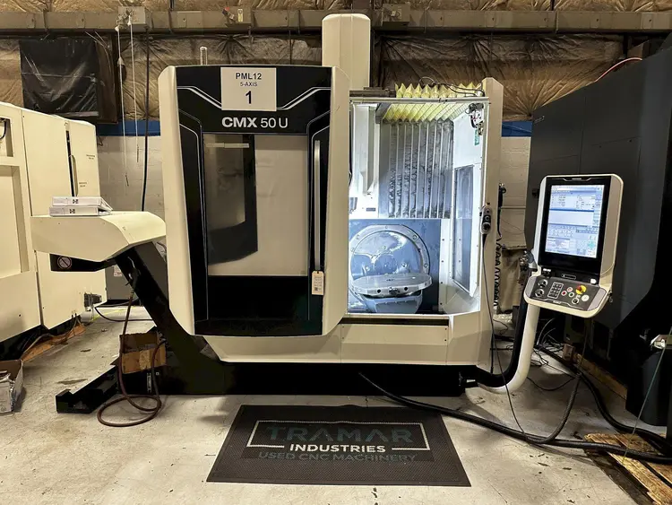 Used 2017 DMG MORI CMX 50U Vertical Machining Centers Michigan US | Tramar Industries #419574