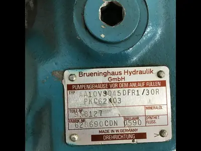 Used MANNESMANN REXROTH AA10V9045DFR1/30R Pump Parts | Ideal Machinery #619622