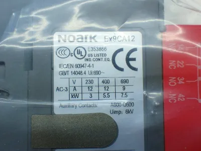 New | in-Stock NOARK EX9CA12D22B PLC Contactors Ohio US | HGR 24 #1070035