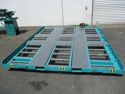 20000 lb. Rolling Pallet, Platform, Floor Scale