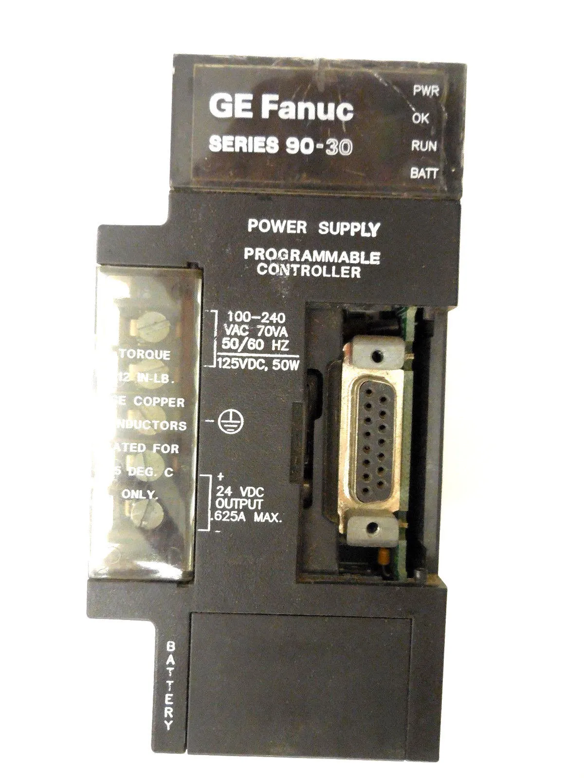 USED GE FANUC IC693PWR321N POWER SUPPLY