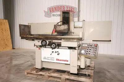 Used OKAMOTO _UNKNOWN_ Reciprocating Surface Grinders Michigan US | Vander Ziel Machinery Sales #483276