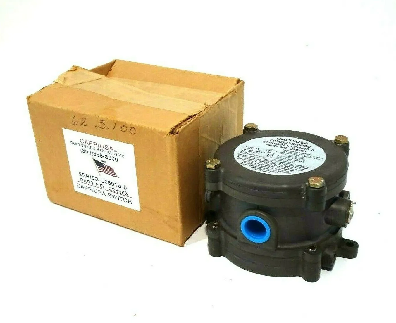 NEW CAPP / USA 228393 PRESSURE SWITCH CO591S-0