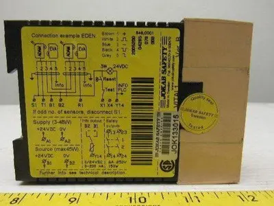Jacob Safety VITAL 1 JOK133015 Safety Relay Ver B