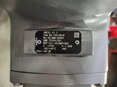2" Class 2500 Globe Valve B16.34 w/ Actuator SAEXC 07.5-F10