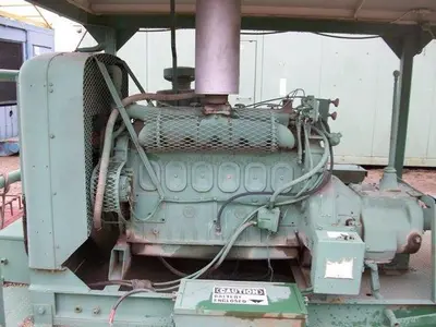 USED NATIONAL JWS-125, 3.5X5 TRIPLEX MUD PUMP PACKAGE