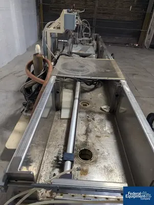 USED VINYLETECH ABBOTTSTOWN 144" Vinyletech Abbottstown Vacuum Table, model D9056-12