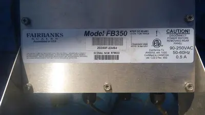 USED CERTIFIED SCALE CO. 2010