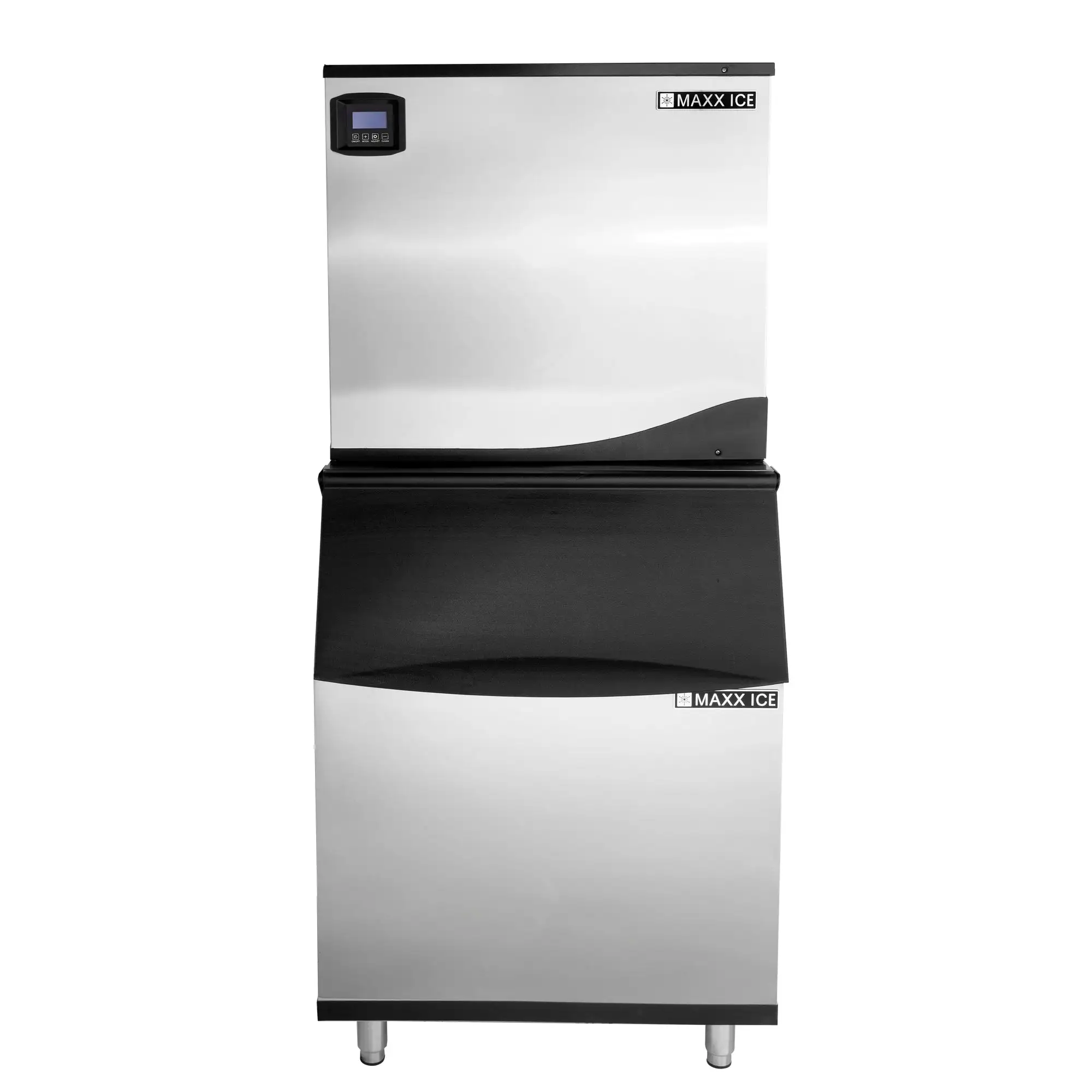 Maxx Ice Modular Ice Machine, 30"W, 373 lbs w/470 lb Storage Bin, SS